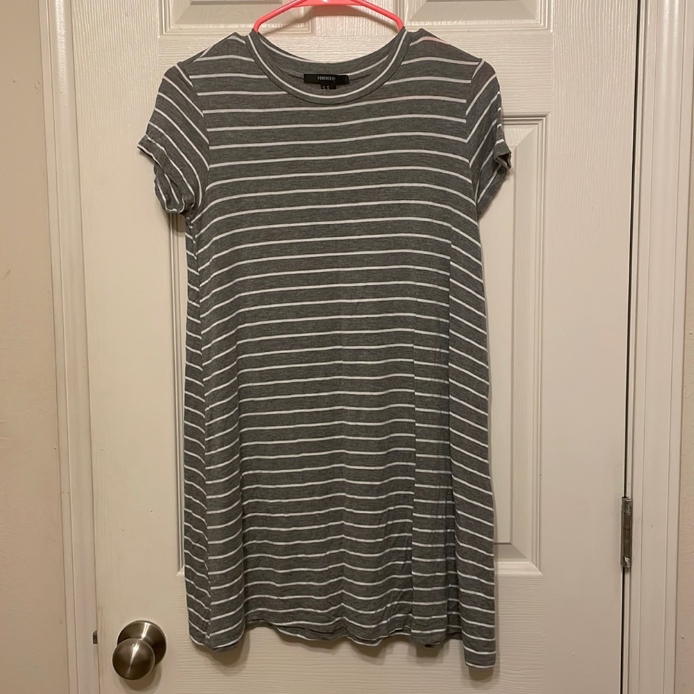 Striped TShirt Dress